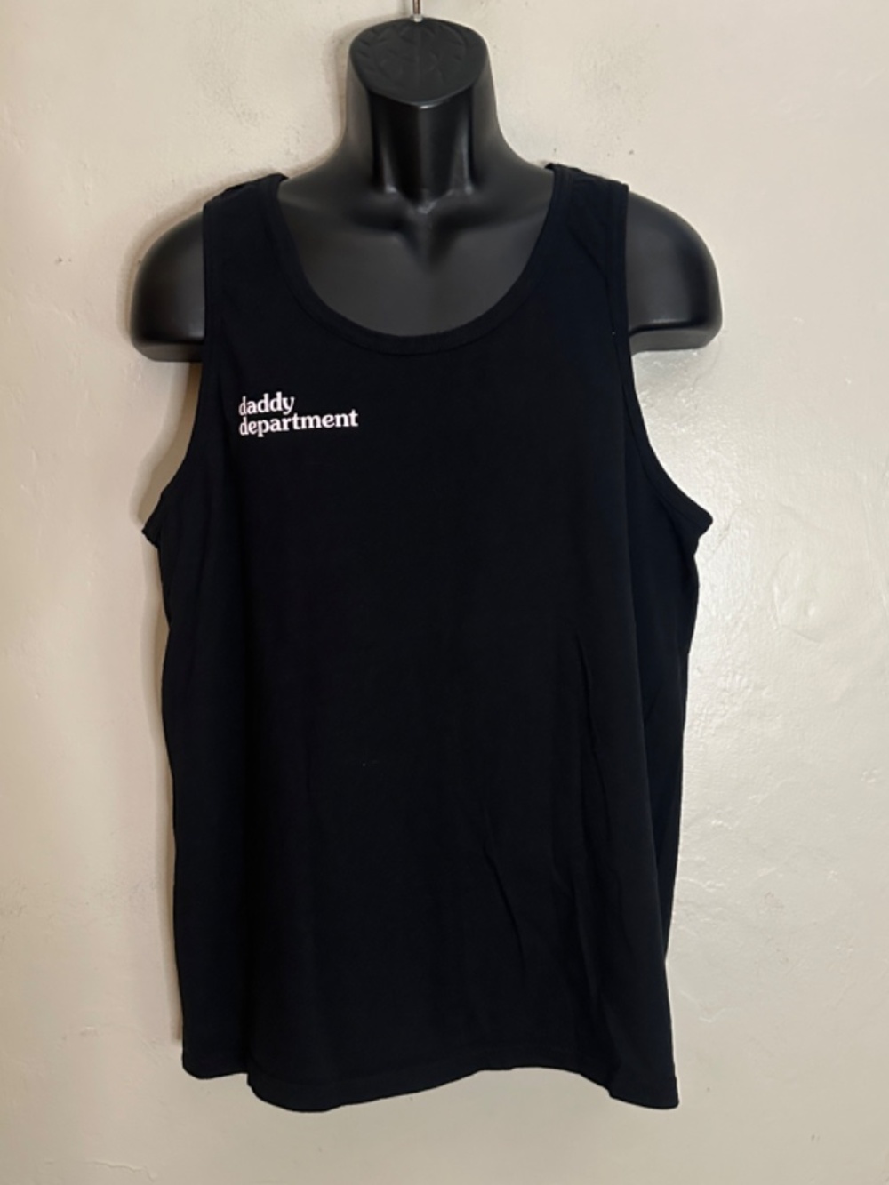 Daddy Department Tank Top Large Gently worn Cotton blend no fabric tag - Picture 2 of 5